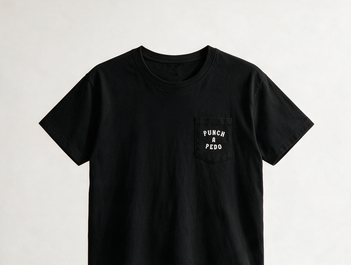P.a.P Pocket Tee - Black