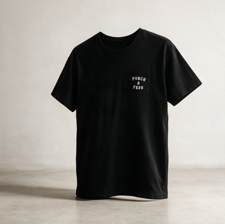 P.a.P Pocket Tee - Black
