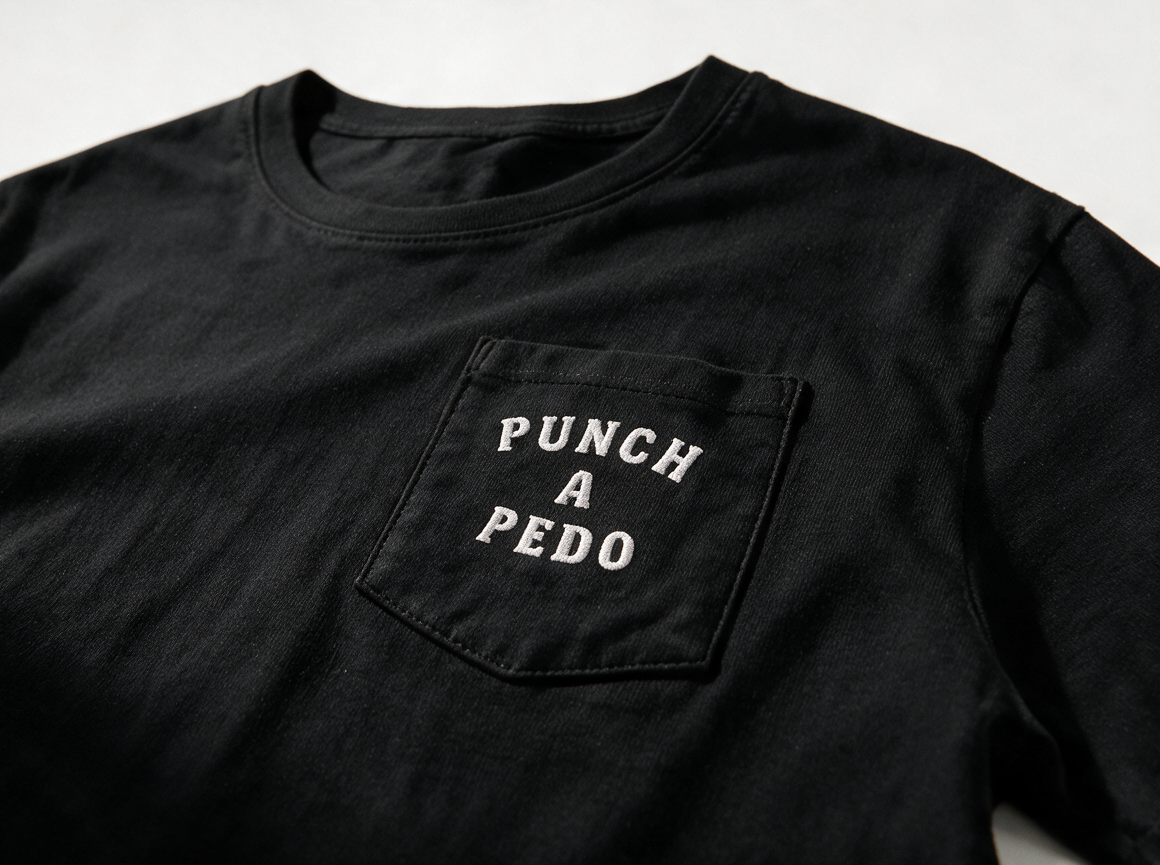 P.a.P Pocket Tee - Black